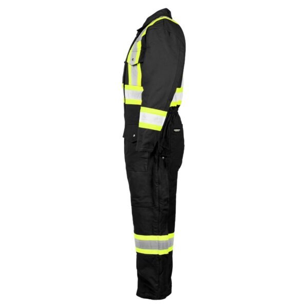 Hi-Vis Lined Canvas Coverall - Image 8