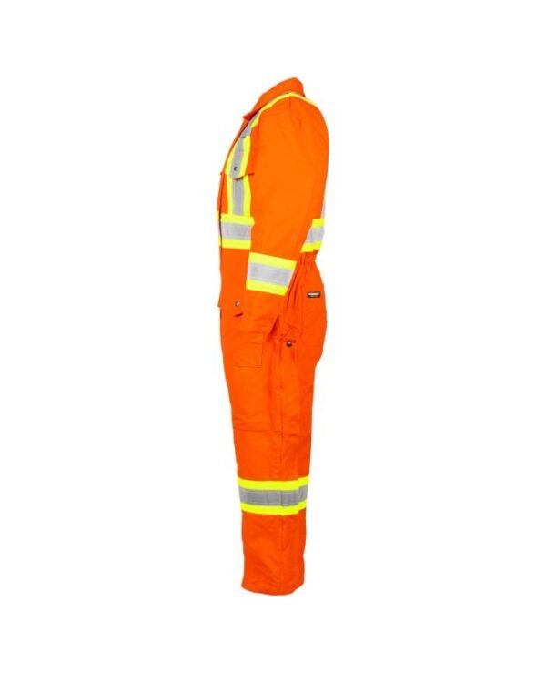 Hi-Vis Lined Canvas Coverall - Image 4