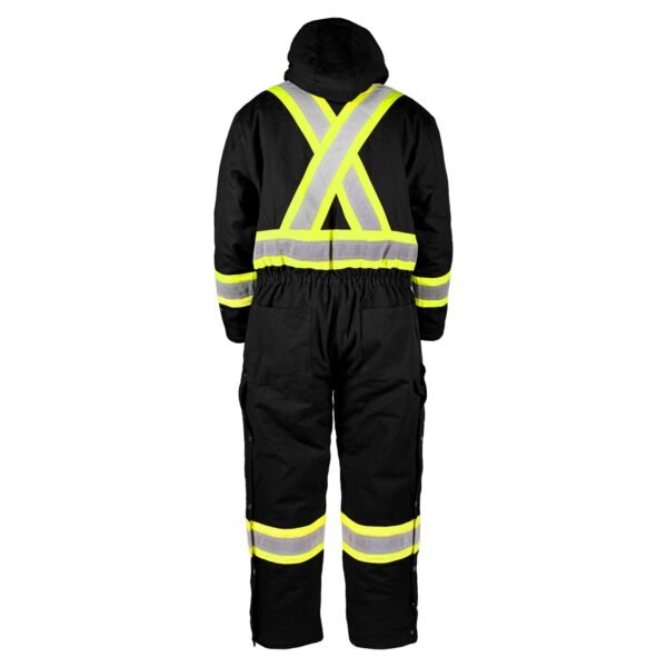 Hi-Vis Lined Canvas Coverall - Image 7