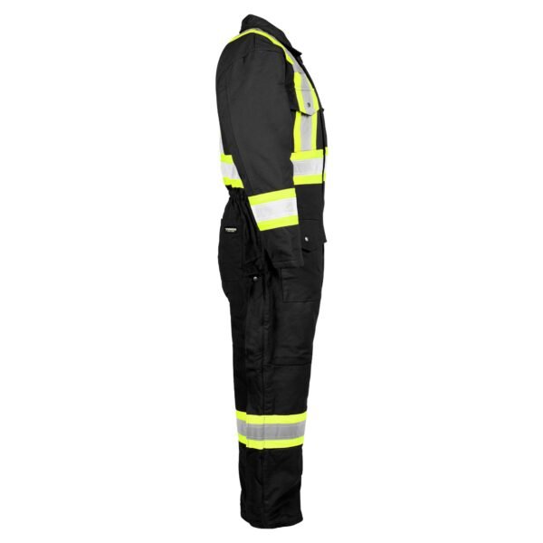Hi-Vis Lined Canvas Coverall - Image 6